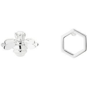 NWT Ted Baker Silver Plated Blesila Bumble Bee Stud Earrings